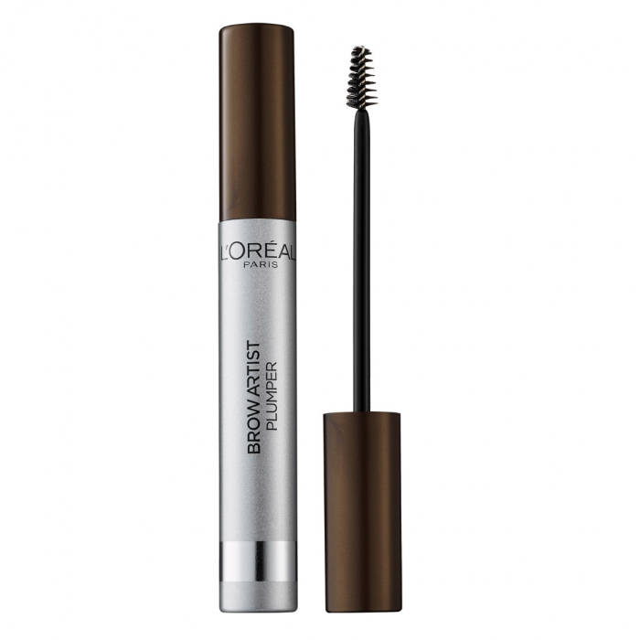 Mascara pentru sprancene L Oreal Paris Brow Artist PLUMPER, Medium Dark, 7 ml