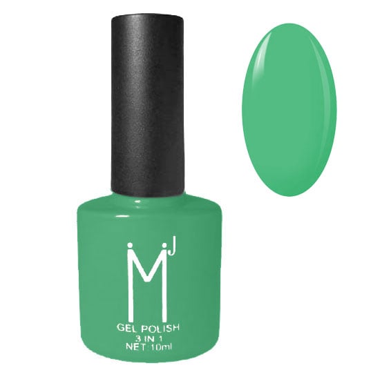 Oja semipermanenta 3 in 1, MJ Gel Polish, Nuanta 086 Fresh Green, 10 ml-big