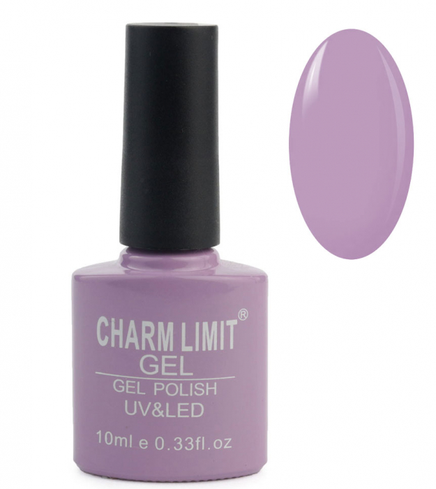 Oja semipermanenta CHARM LIMIT Gel Polish UV LED, Nuanta 055 Mov Prafuit, 10 ml