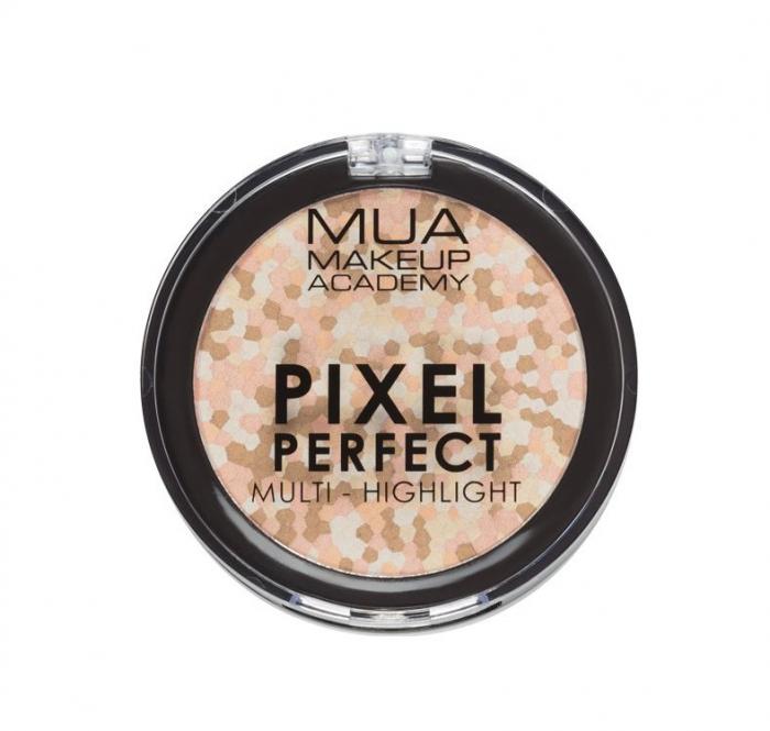 Paleta iluminatoare Pixel Perfect Multi Highlight Powder MUA Makeup Academy Professional Professional, Moonstone Shine