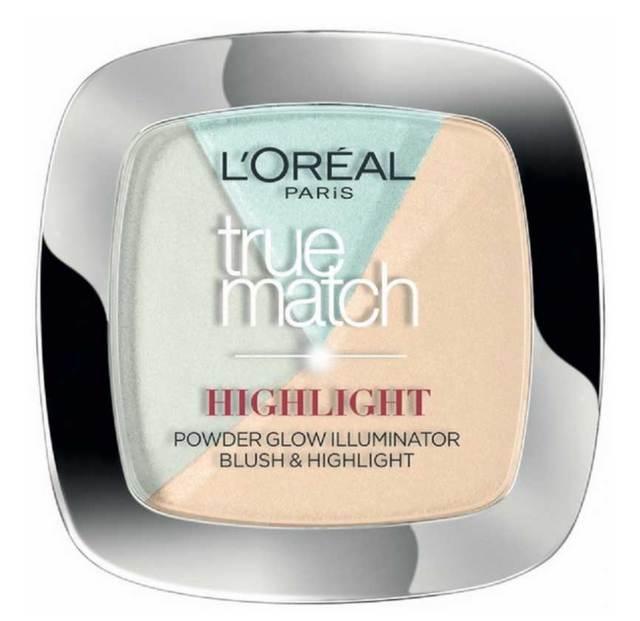 Paleta Cu 3 Iluminatoare L oreal True Match HIGHLIGHT - 302 R C Icy Glow, 9 gr