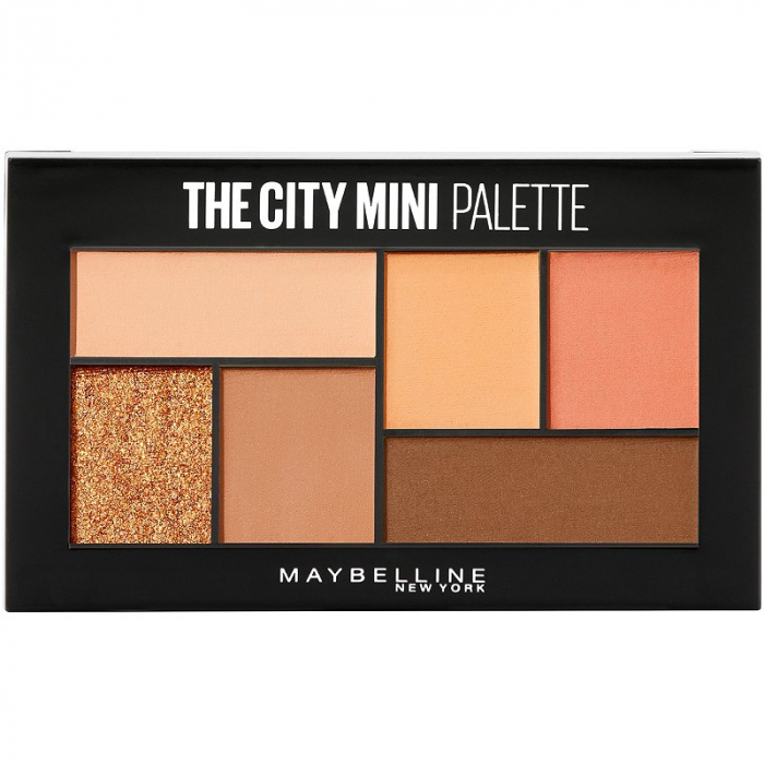 Paleta farduri maybelline new york the city mini palette, 550 cocoa city