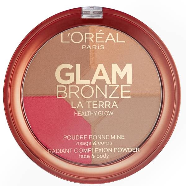 Paleta L Oreal Glam Bronze La Terra Healthy Glow, 01 Light Laguna, 6g