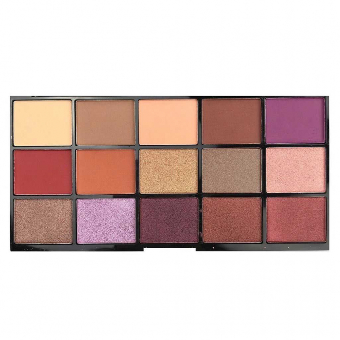 Paleta Profesionala de Farduri Technic 15 Pressed Pigment Palette, Peanut Butter & Jelly, 15 Culori, 30 g-big