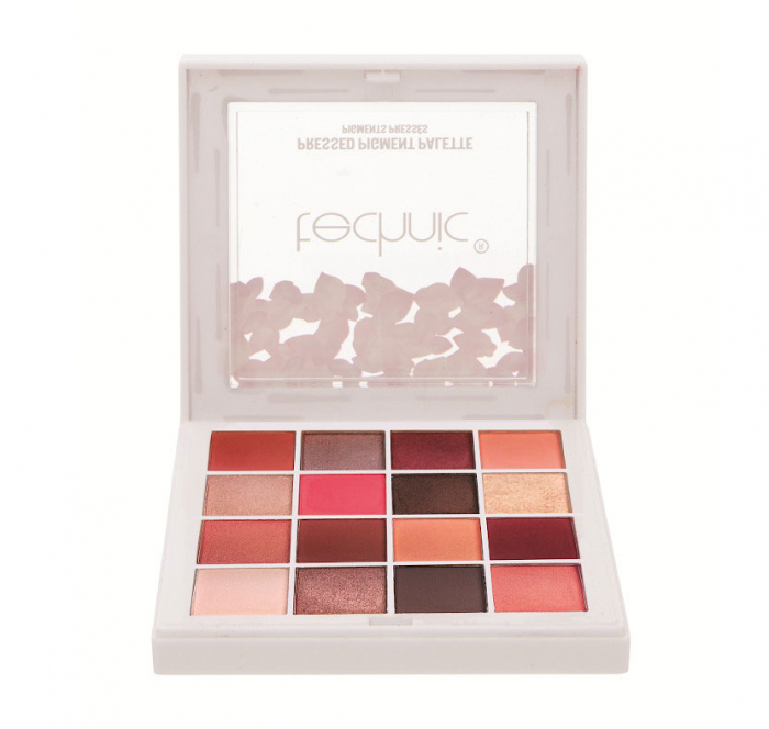 Paleta Profesionala de Farduri Technic SS20 Pressed Pigment Eye Palette, 16 Culori, 32 g