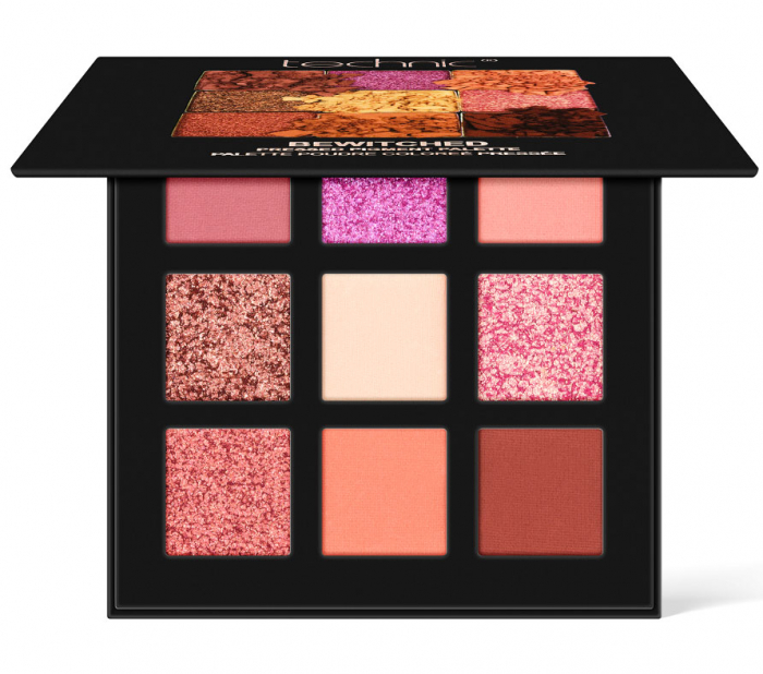 Paleta profesionala de farduri Technic Pressed Pigments Palette, BEWITCHED