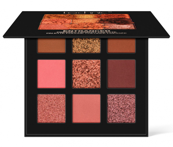 Paleta profesionala de farduri Technic Pressed Pigments Palette, ENTRACED