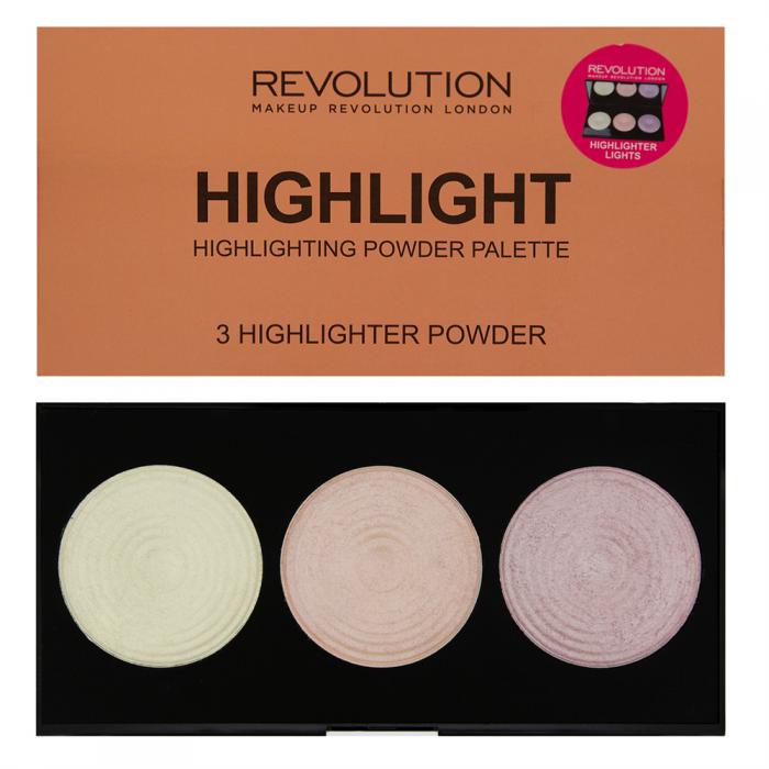 Paleta Profesionala Iluminatoare Makeup Revolution - Highlight-big