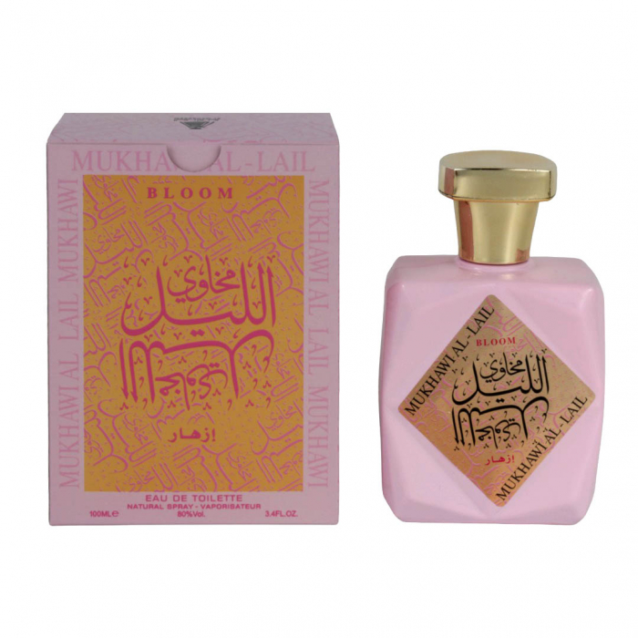 Parfum arabesc dama Mukhawi Al-Lail Bloom By Al Maraseem Eau De Toilette, 100 ml-big