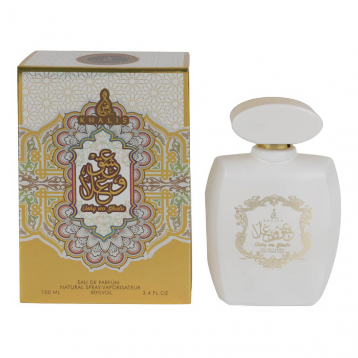 Parfum arabesc unisex Ishq Wa Ghala By Khalis Eau De Parfum, 100 ml-big