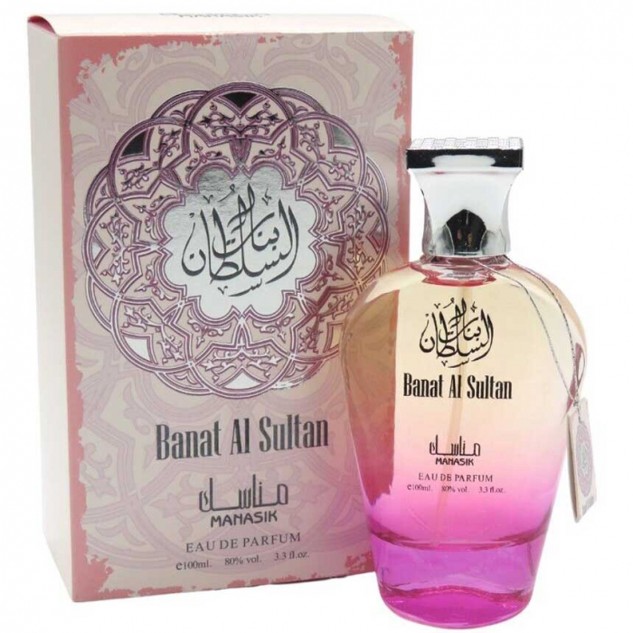 Parfum indian unisex Banat Al Sultan by Manasik Eau De Parfum, 100 ml-big