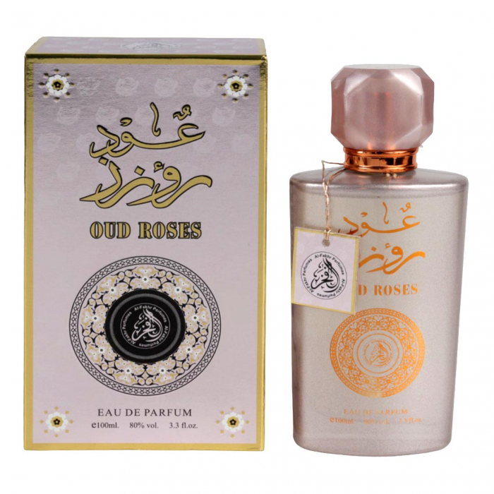 Parfum oriental dama Oud Roses by Al-Fakhr Eau De Parfum, 100 ml-big