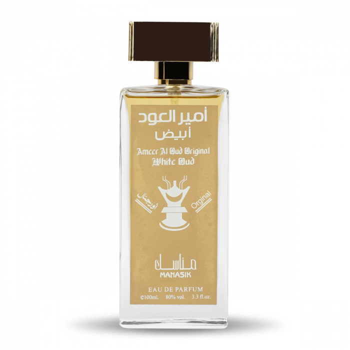 Parfum oriental unisex Ameer Al Oud Original White Oud by Manasik Eau De Parfum, 100 ml-big