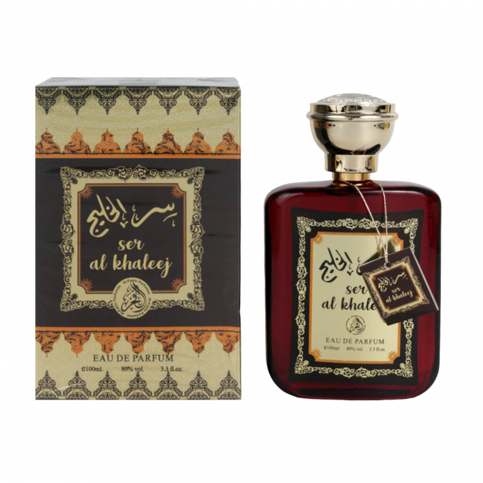 Parfum oriental unisex Ser Al Khaleej by Al-Fakhr Eau De Parfum, 100 ml-big