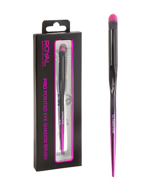 Pensula Profesionala pentru farduri ROYAL PRO Pointed Eye Shadow Brush, 17 cm