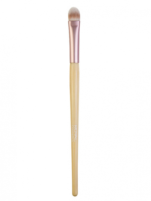 Pensula din bambus pentru aplicarea corectorului ROYAL Natural Concealer Brush, 100% Eco-friendly-big