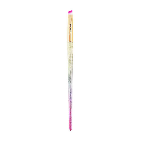Pensula unghiulara pentru sprancene ROYAL Prismatic Angled Eye & Brow Brush, 17 cm-big