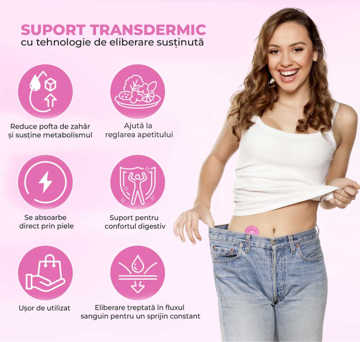 Plasturi Slabit cu Berberina – Controlul Poftelor si Reducerea Apetitului, 30 buc-big