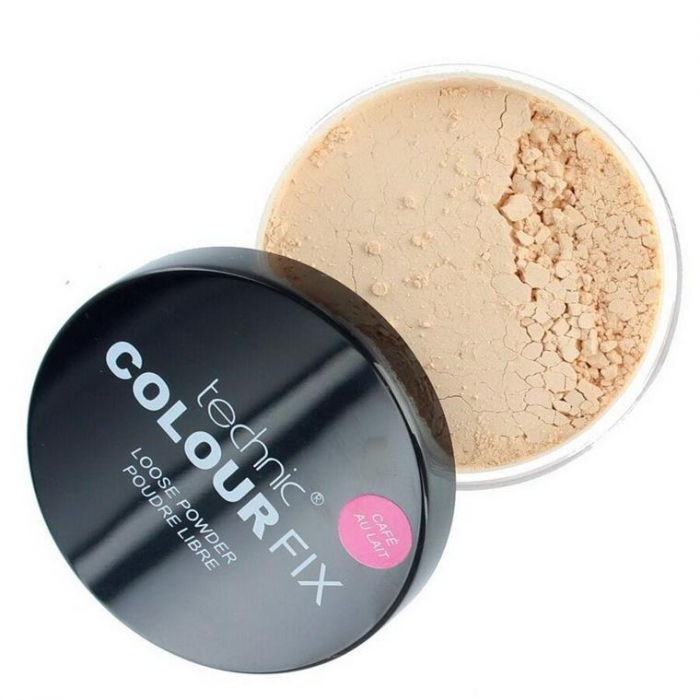 Pudra Matifianta Fixatoare Technic COLOUR FIX Loose Powder, Cafe au Lait, 20 g