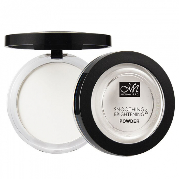 Pudra translucida profesionala pentru matifiere, fixare si luminozitate menow pro hd smoothing powder, 10 g