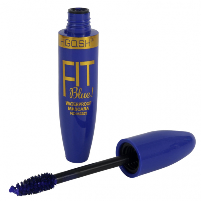 Rimel rezistent la apa Nova Kiss Fit Blue Waterproof Mascara , Culoare Albastru Indigo, 12 ml-big