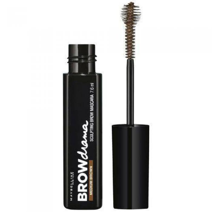 Rimel pentru sprancene maybelline brow drama - medium brown