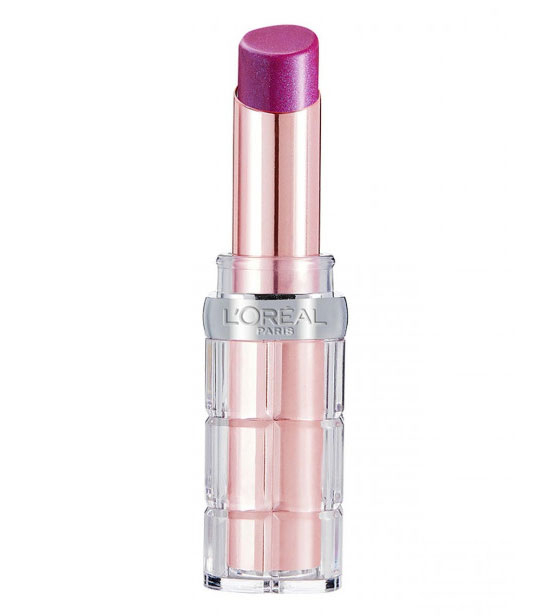 Ruj Cu Finish Stralucitor L Oreal Paris, Color Riche Plump Shine, Volum instantaneu, 105 Mulberry, 3.5 g