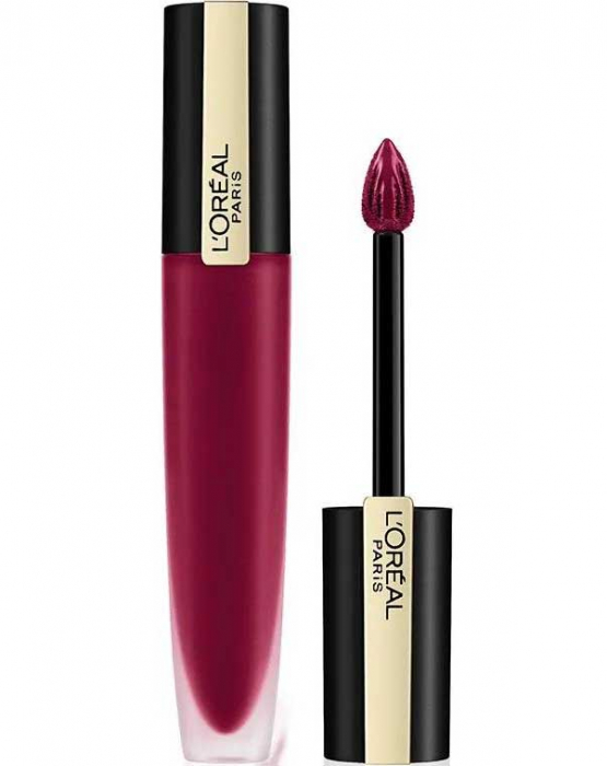 Ruj lichid mat l oreal paris rouge signature 141 discovered, 7 ml