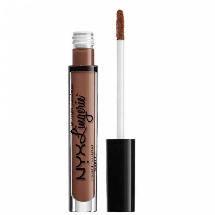 Ruj lichid mat NYX Professional Makeup Lingerie, After Hour-big