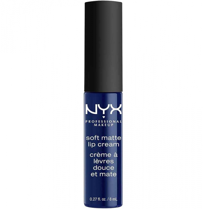 Ruj lichid mat NYX Professional Makeup Soft Matte Lip Cream, Moscow-big