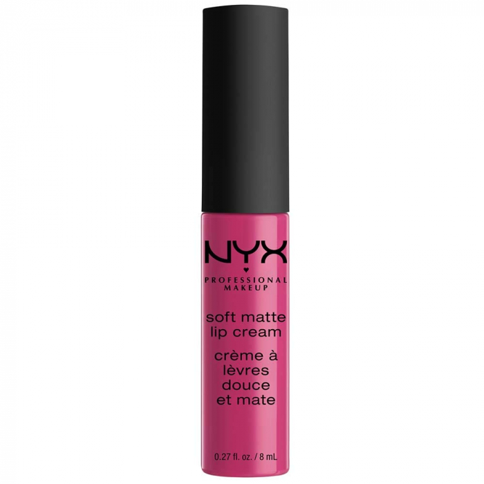 Ruj lichid mat NYX Professional Makeup Soft Matte Lip Cream Paris, 8 ml-big