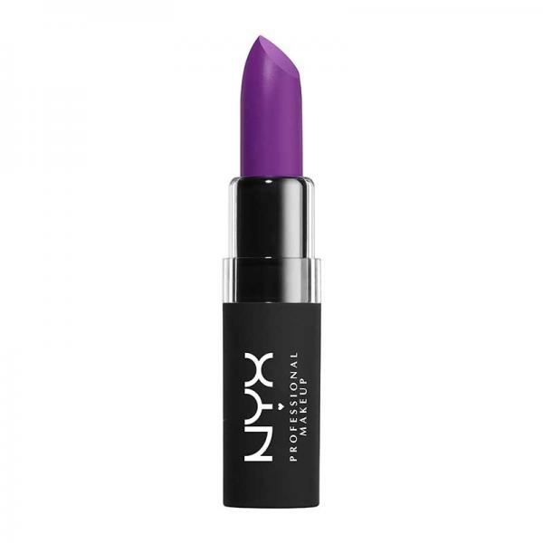 Ruj mat NYX Professional Makeup Velvet Matte Lipstick - 09 Violet voltage, 4g-big