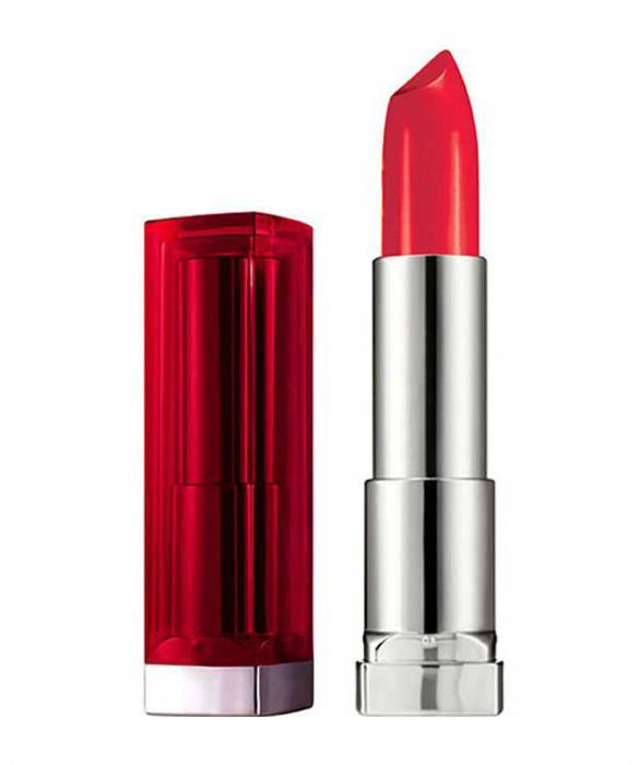 Ruj cu finish stralucitor maybelline new york color sensational 422 coral tonic, 5.7 g