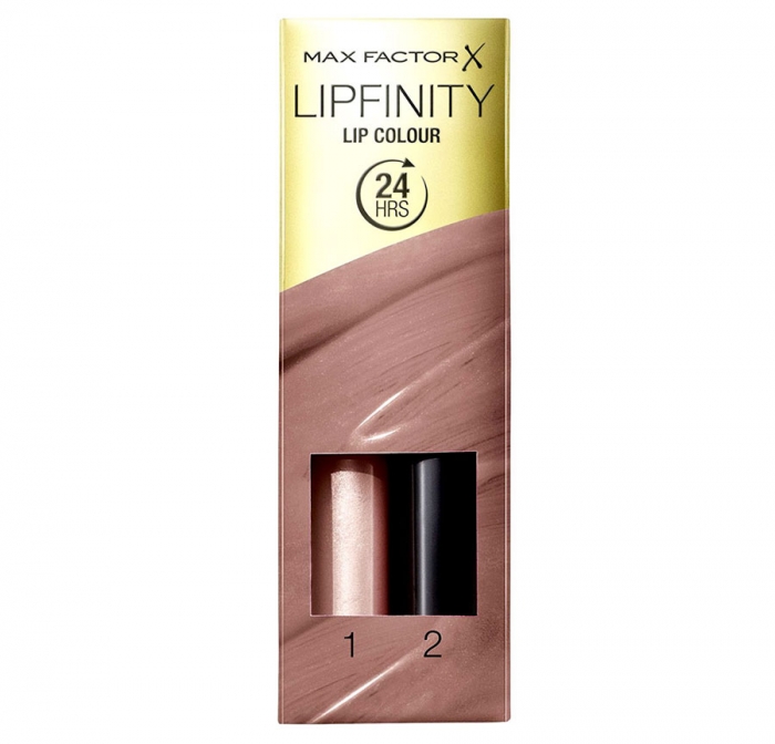 Ruj de buze rezistent la transfer Max Factor Lipfinity, 190 Indulgent, 2.3 ml + 1.9 g