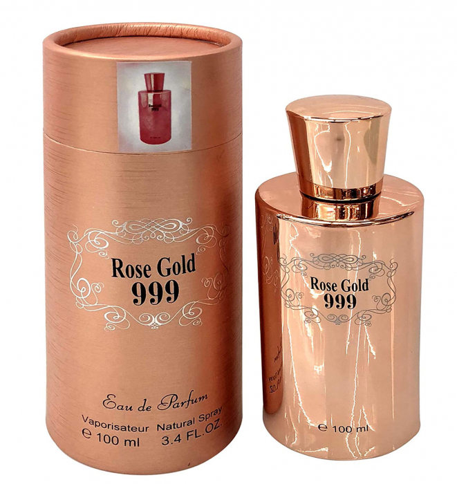 Apa de Parfum Saffron Rose Gold 999 Ladies EDP, 100 ml image0