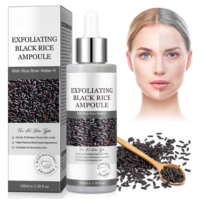 Ser Exfoliant Delicat cu Extract de Orez Negru si Niacinamide, 100ml-big