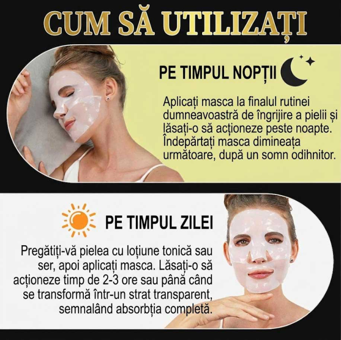 Masca de Fata cu Secretie de Melc si Colagen, Efect Anti-Rid, 34g-big