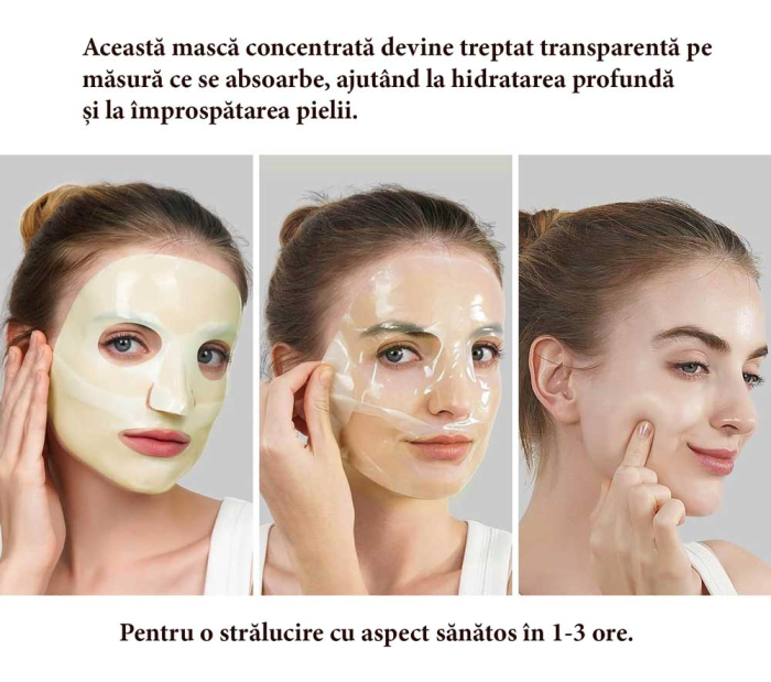 Set 4 Masti Pentru Luminozitate si Estomparea Petelor cu Acid Kojic si Turmeric-big