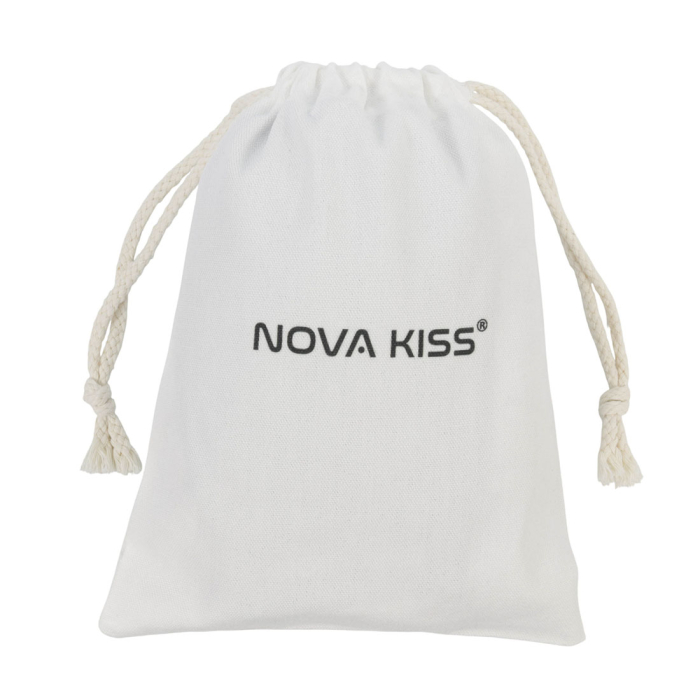 Set SPA cu Perie Masaj Scalp, Prosop Turban, Manusa Exfolianta si Saculet din Bumbac Organic, NOVA KISS®-big