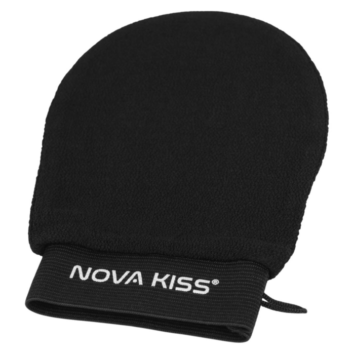 Set SPA cu Perie Masaj Scalp, Prosop Turban, Manusa Exfolianta si Saculet din Bumbac Organic, NOVA KISS®-big