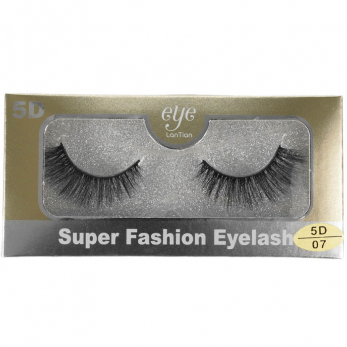 Set gene false cu efect 5d super fashion eyelash, 07
