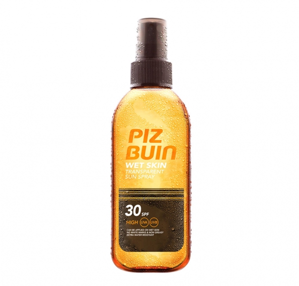 Spray Protectie Solara PIZ BUIN Wet Skin 150 ml cu SPF 30
