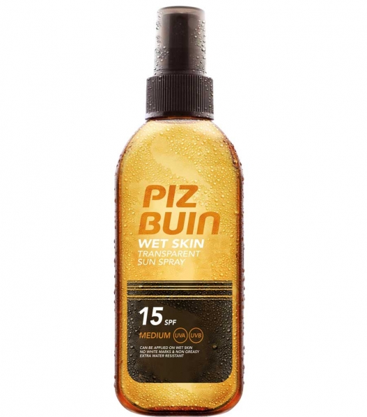 Spray Protectie Solara Piz Buin Wet Skin 150ml Cu Spf 15