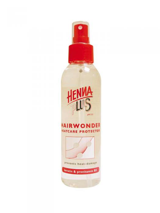Spray Protector HennaPlus pentru Coafat la Temperaturi Inalte - 150 ml