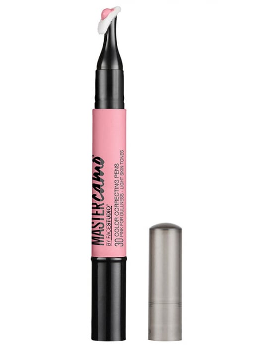Stilou Corector Pentru Corectia Aspectului Tern a Tenului, Maybelline New York Master Camo Color Pink, 1.5 ml