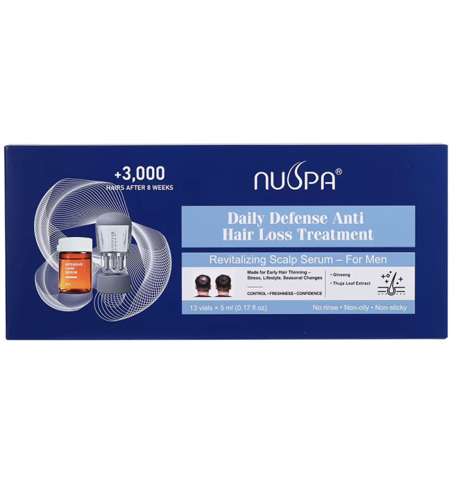 Tratament Impotriva Caderii Parului cu Ginseng, pentru Barbati, 13 x 5 ml