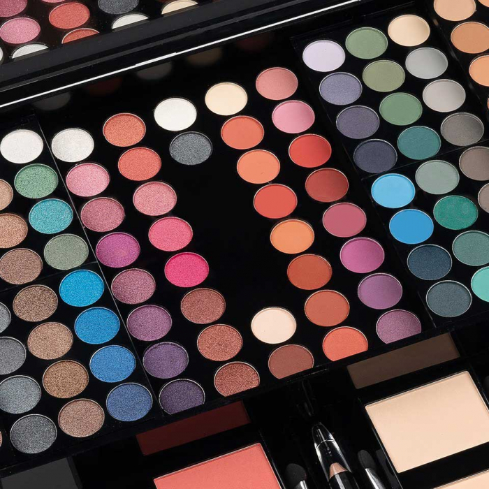 Trusa Profesionala Machiaj cu 190 culori MISS ROSE Blockbuster Piano MakeUp Palette-big