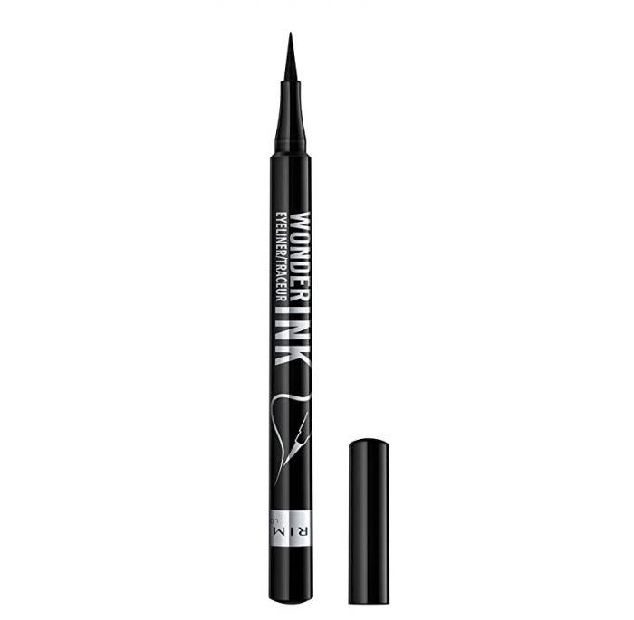 Tus de ochi carioca Rimmel London Wonder Ink Ultimate 24H, 001 Black