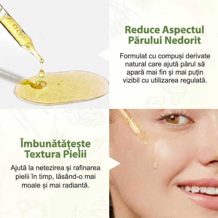 Ulei Cyperus Rotundus 100% Pur & Natural pentru Incetinirea Cresterii Parului Nedorit, 60 ml-big