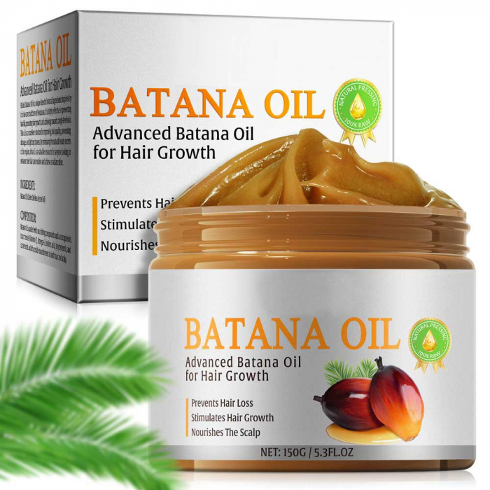 Ulei de Batana,100% Raw contra Caderii Parului, stimuleaza Cresterea Parului, NOVA KISS® 150 g-big
